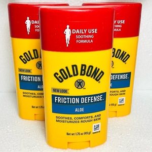 COPY - Gold Bond Friction Defense Moisturizing Stick Aloe Men & Women set of 3
